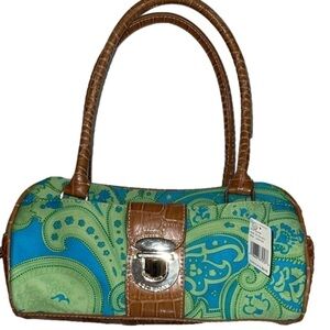 LIZ Claiborne Paisley Handbag Downtown Collection